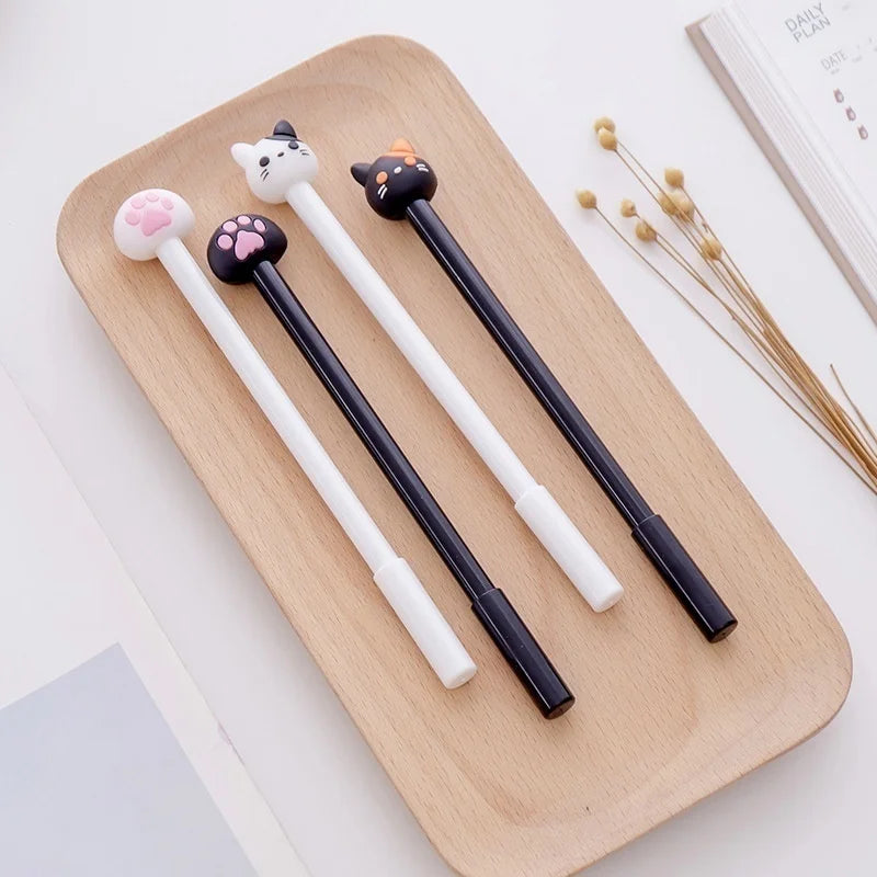 Kawaii Cat Gel Pen Set (10pcs)