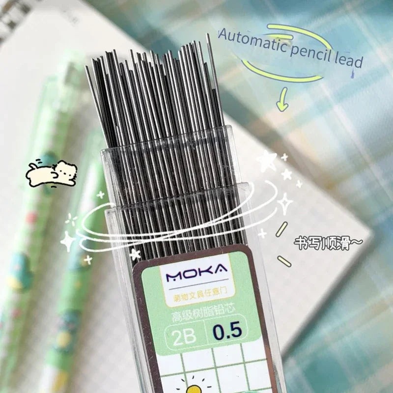 Kawaii Mechanical Pencil set 0.5/0.7mm 2B Refill