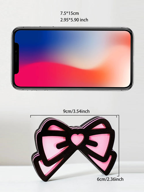 Kawaii Cat Ear & Bow Monitor Corner Decor