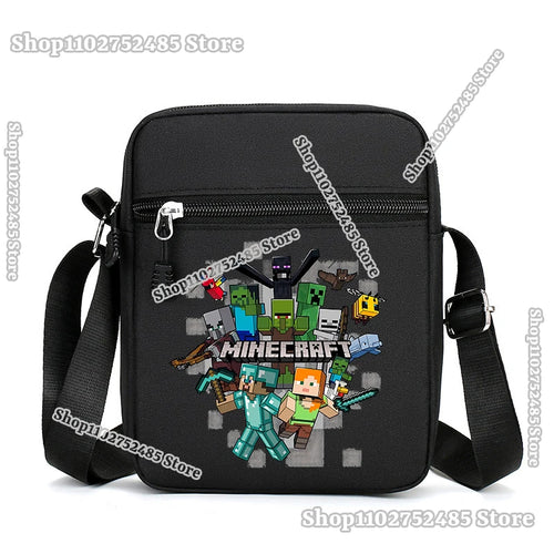 Minecraft Pixel Block Crossbody Bag