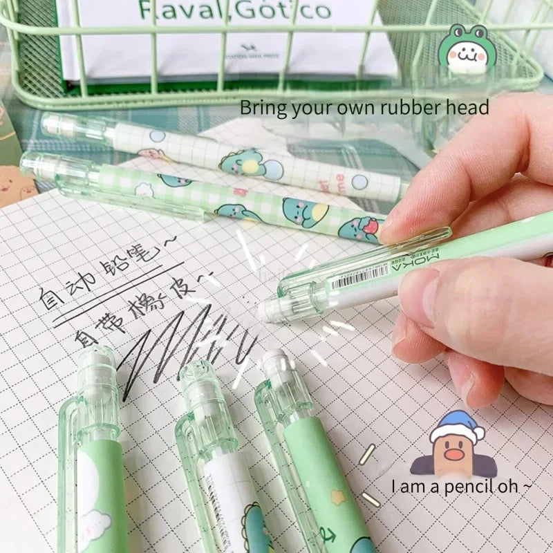 Kawaii Mechanical Pencil set 0.5/0.7mm 2B Refill