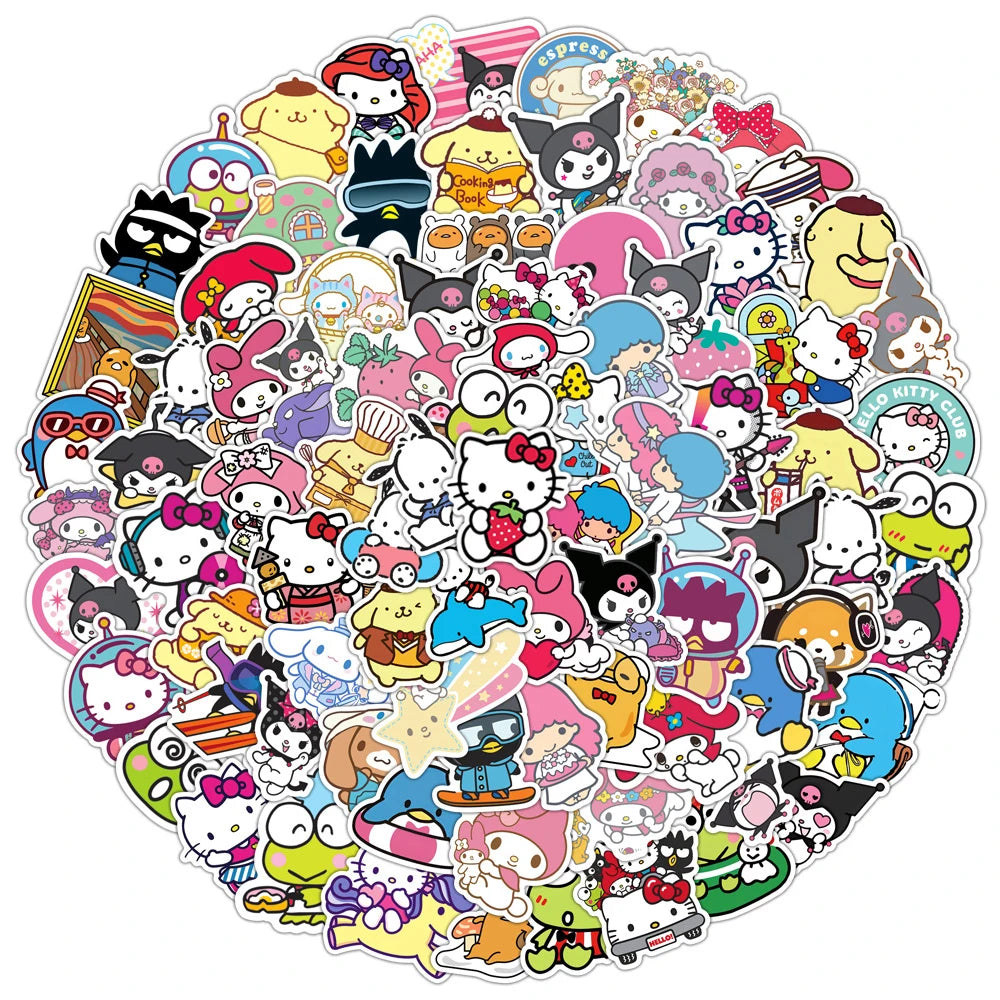 Kawaii Sanrio Sticker Pack