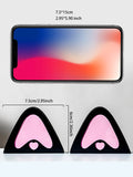 Kawaii Cat Ear & Bow Monitor Corner Decor