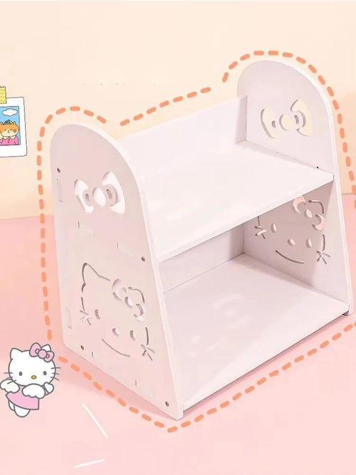 Kawaii Sanrio Desktop Storage Shelf