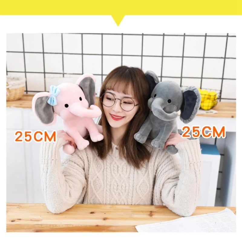 25cm Kawaii Elephant Plush Toy