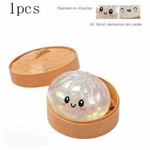 Kawaii Glitter Bun Stretchy Dumpling Desk Toy