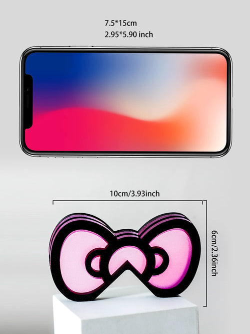 Kawaii Cat Ear & Bow Monitor Corner Decor