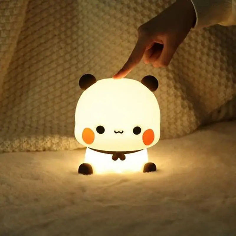 Kawaii Panda Led Night Light Lamp