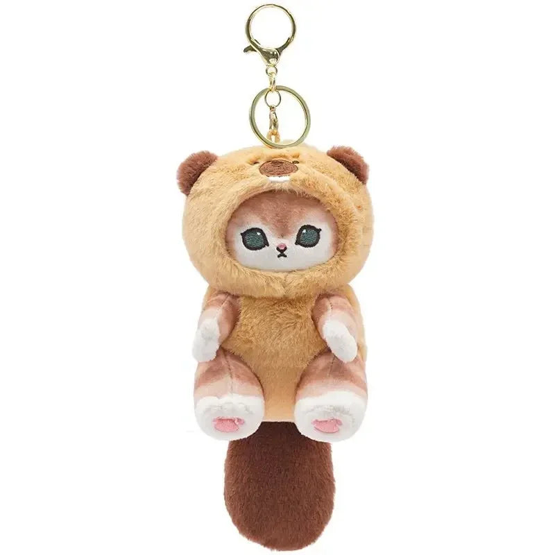 Kawaii Keychain Mofusand Shark Cat