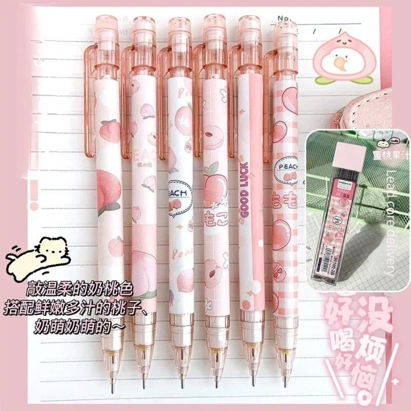 Kawaii Mechanical Pencil set 0.5/0.7mm 2B Refill
