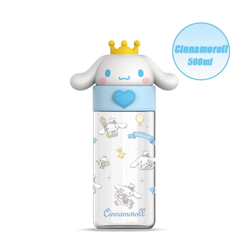 500ml Kawaii Sanrio Transparent Cup