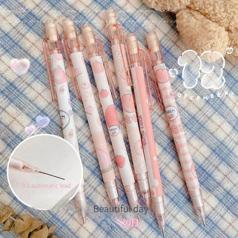 Kawaii Mechanical Pencil set 0.5/0.7mm 2B Refill