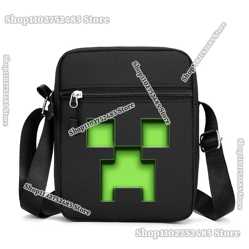 Minecraft Pixel Block Crossbody Bag