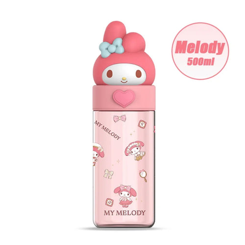 500ml Kawaii Sanrio Transparent Cup