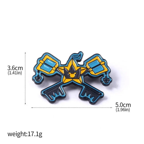 Kingdom Hearts Enamel Pin Collection