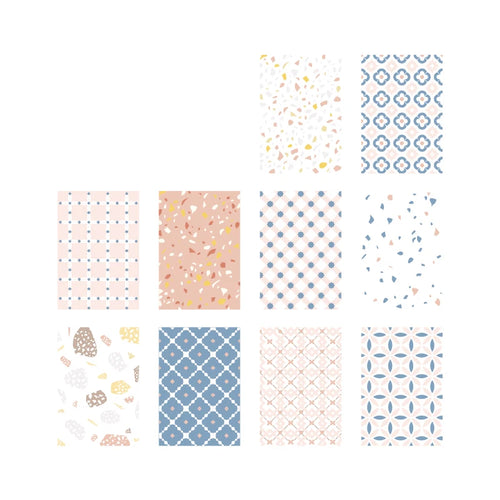 50 Pcs Kawaii Paper Card DIY Pack