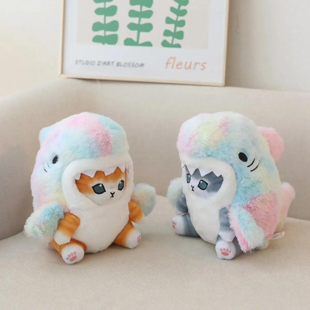 Kawaii Shark Cat Plush
