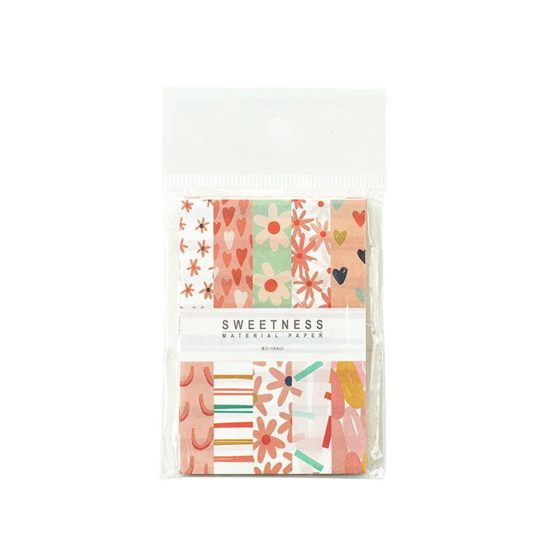 50 Pcs Kawaii Paper Card DIY Pack