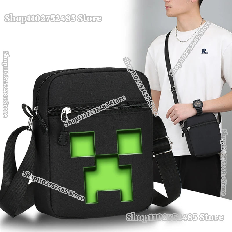 Minecraft Pixel Block Crossbody Bag