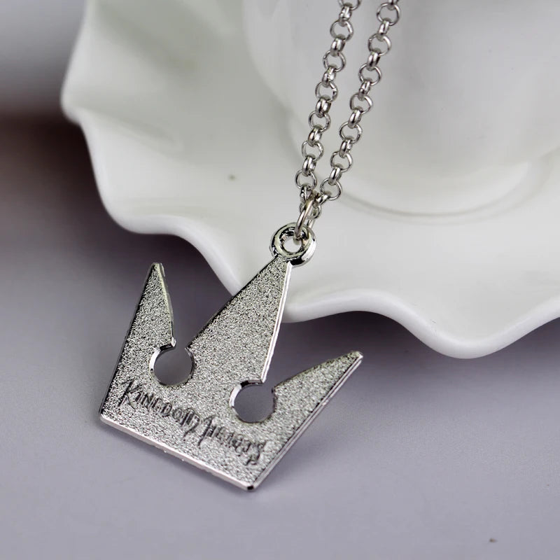 Kingdom Hearts Crown Necklace & Keychain