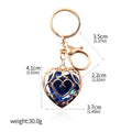 Zelda Heart Container Necklace & Keychain