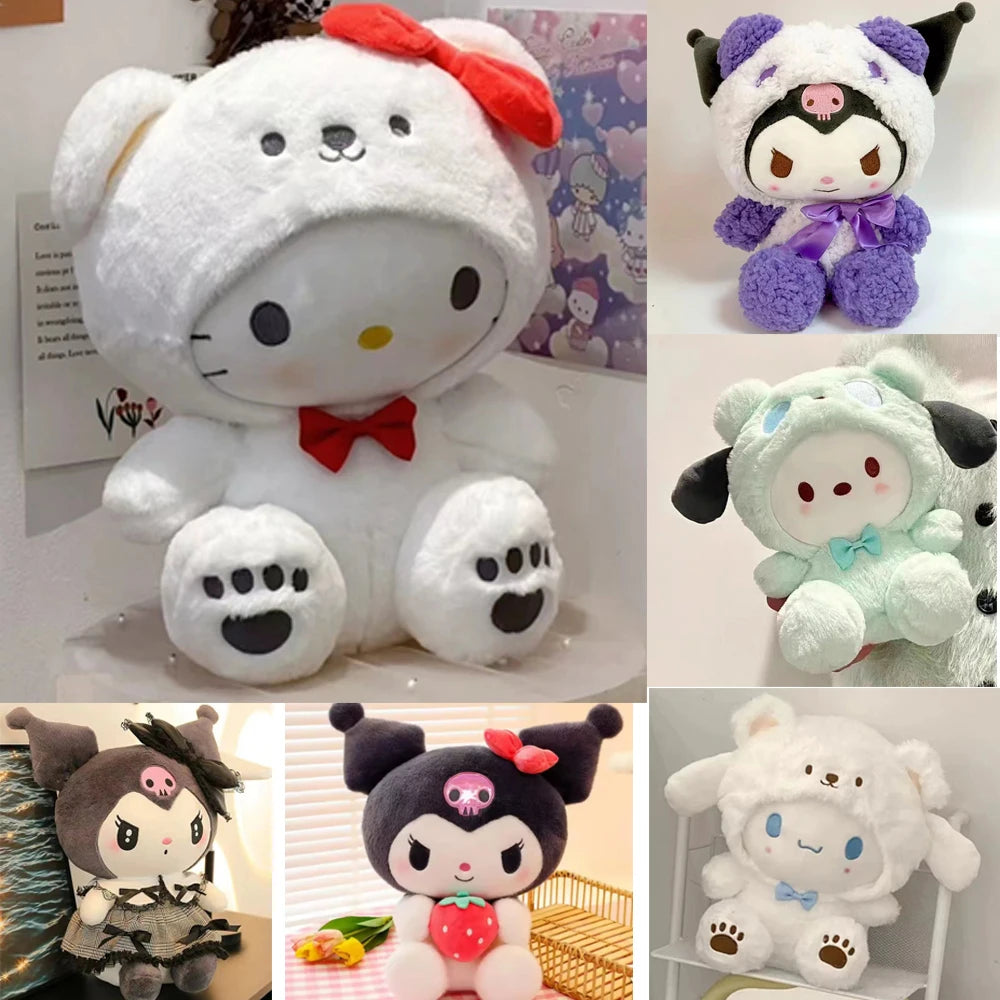 Kawaii Sanrio 25cm Plush Toy Collection