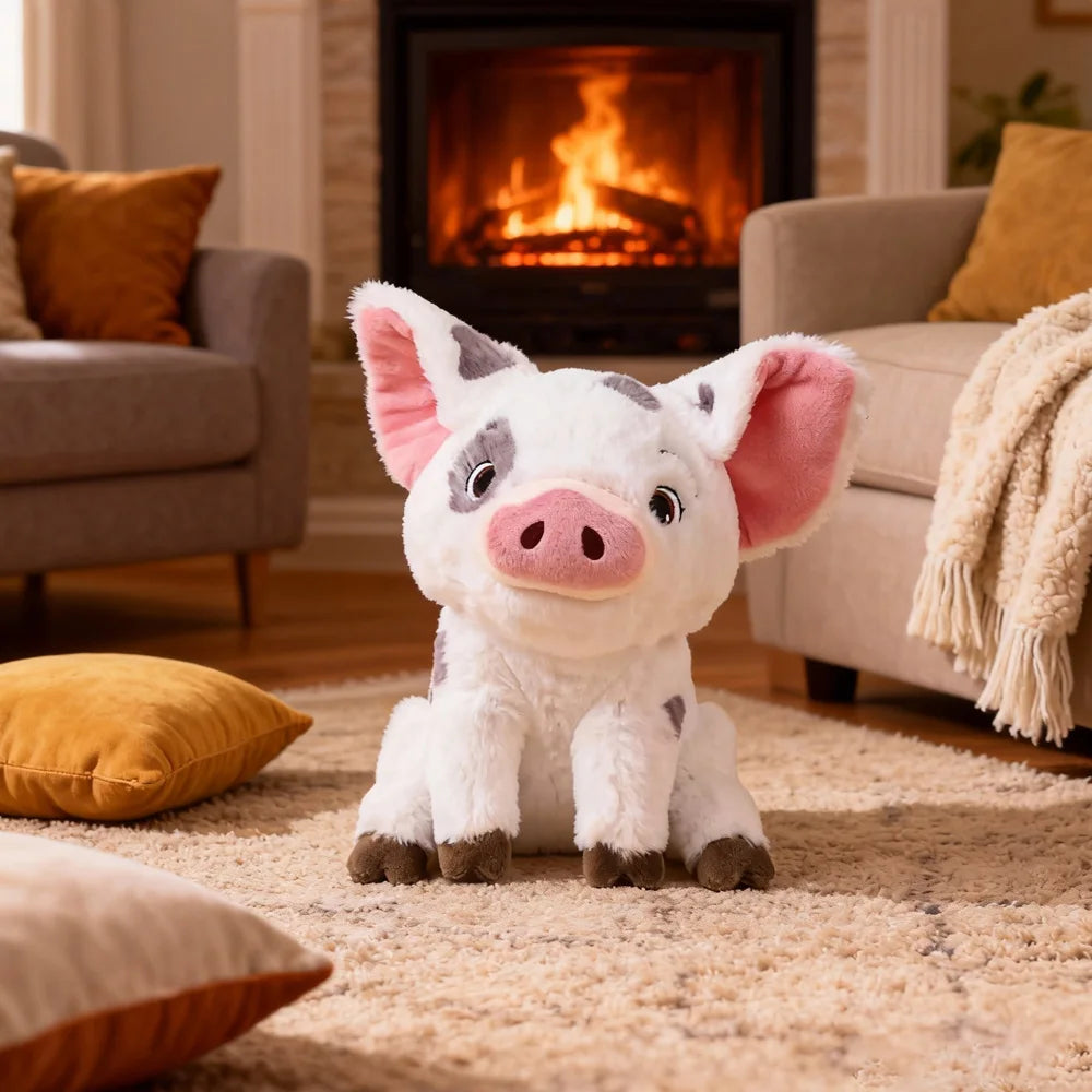 Kawaii Moana Pig Rooster Plush Toy