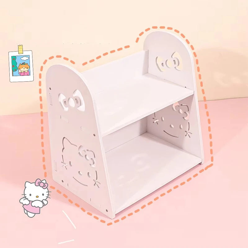 Kawaii Sanrio Desktop Storage Shelf