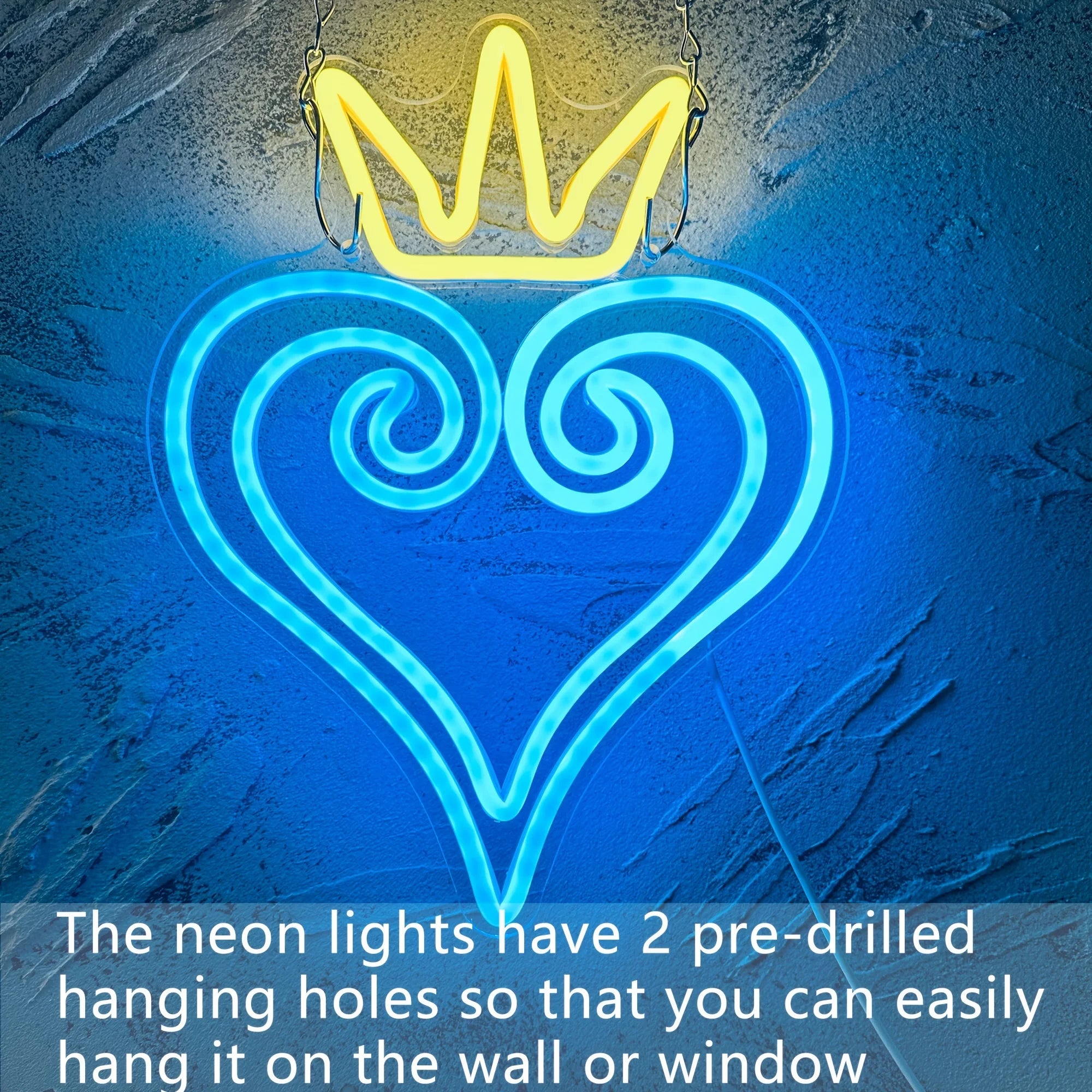 Kingdom Hearts LED Neon Sign