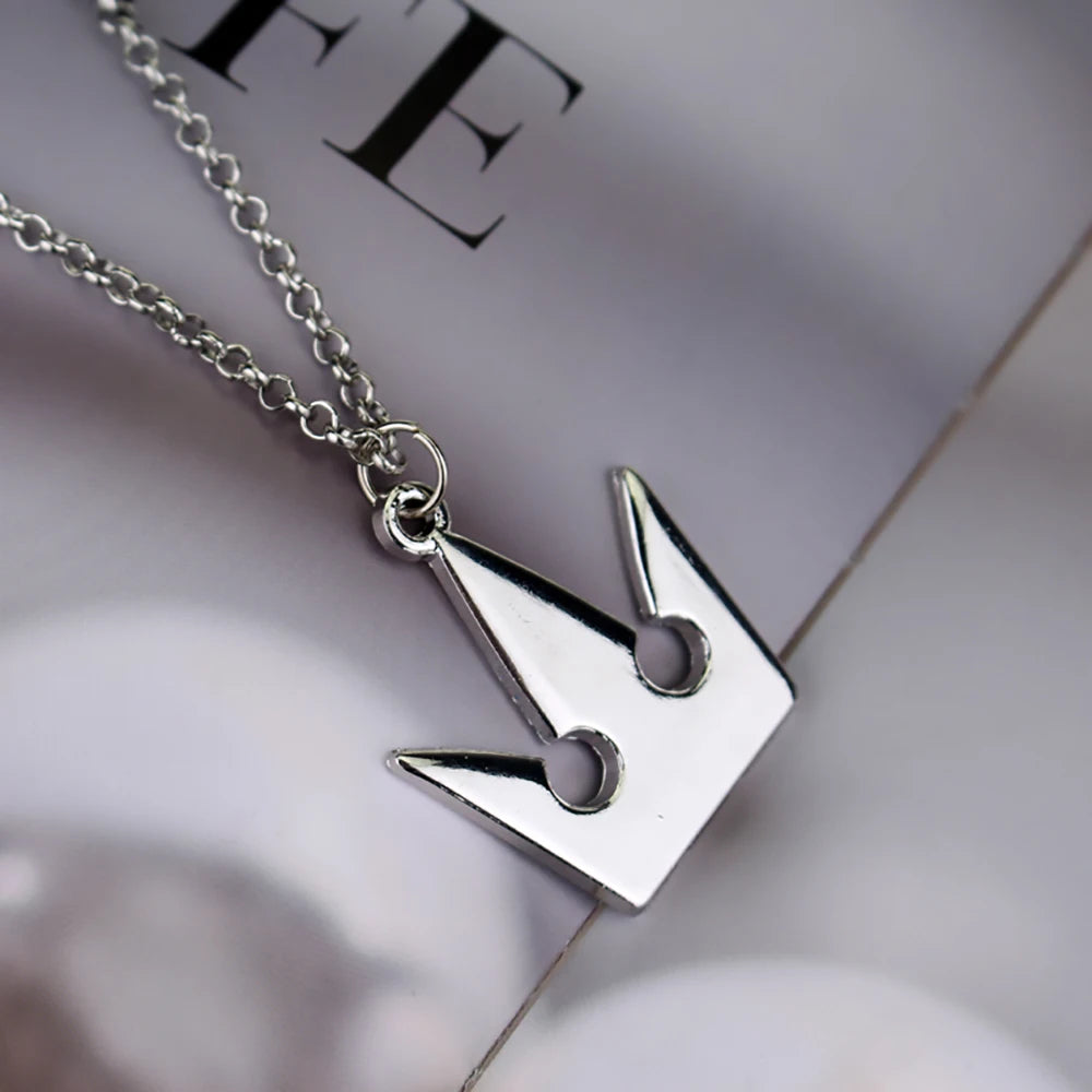 Kingdom Hearts Crown Necklace & Keychain