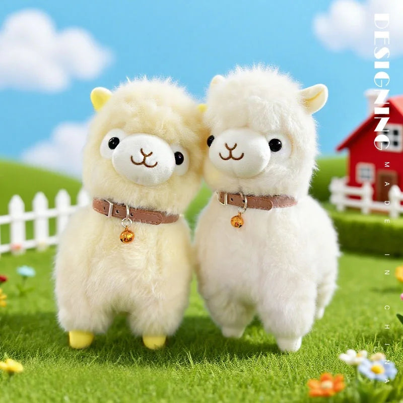 Fluffy Alpaca Plush Toy 26cm