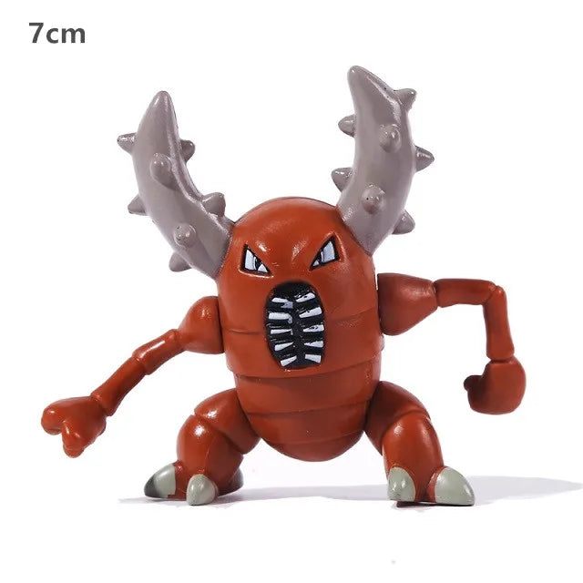5-10cm Pokemon Figures Model Charmander Popplio Litten Pikachu Arceus Action Figure Collectible Toys