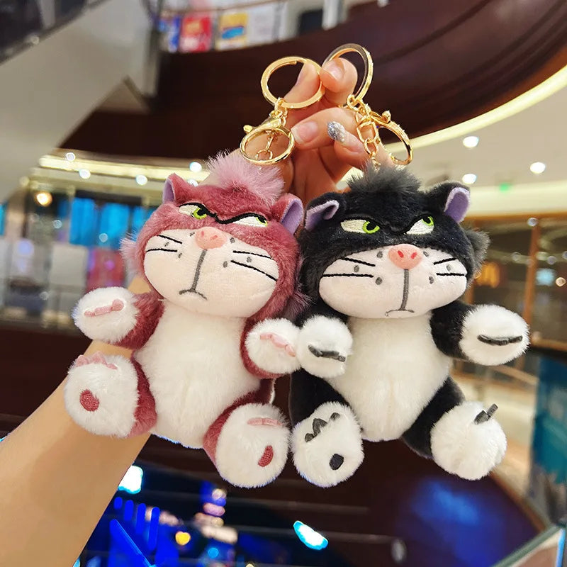 Cute Lucifer Cat Keychain