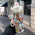One Piece Monkey D. Luffy Thermos Cup Stainless Steel Insulated Tumbler with Straw
