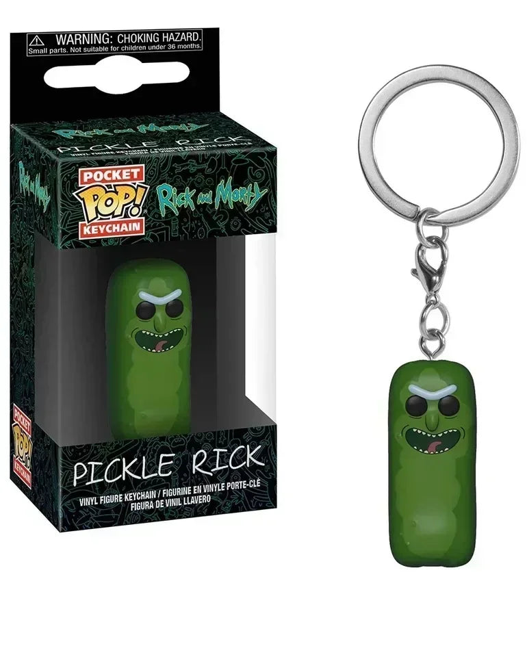 Funko Pop New Rick Et Morty  Keychains