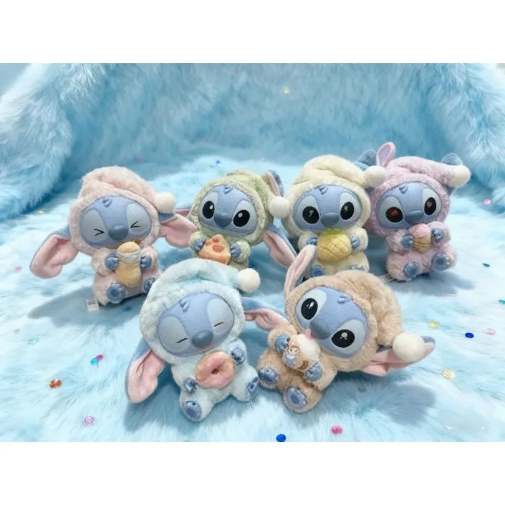 Stitch Plush Blind Box Keychain Kawaii Sleepy Lilo & Stitch