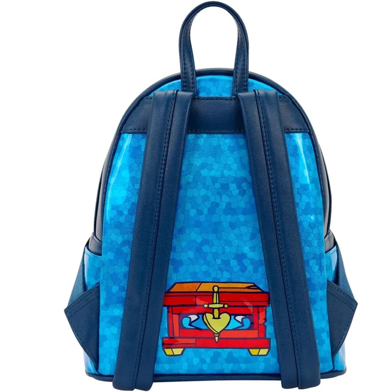 New Loungefly Princess Stained Glass Collection: Schneewittchen Backpack Wallet