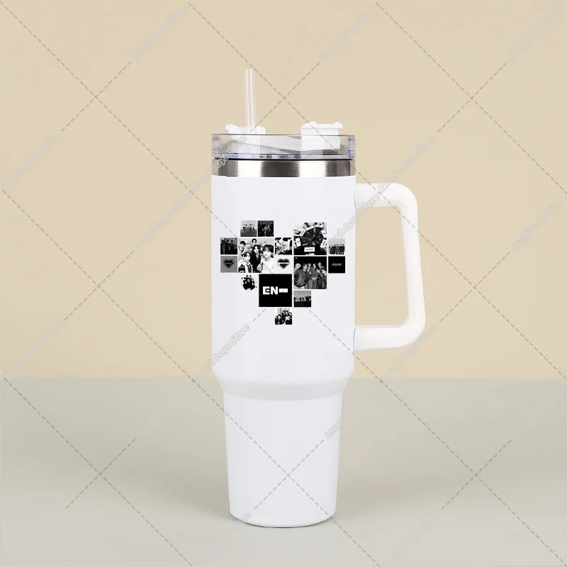 Stainless Steel Tumbler Kpop Print Cup