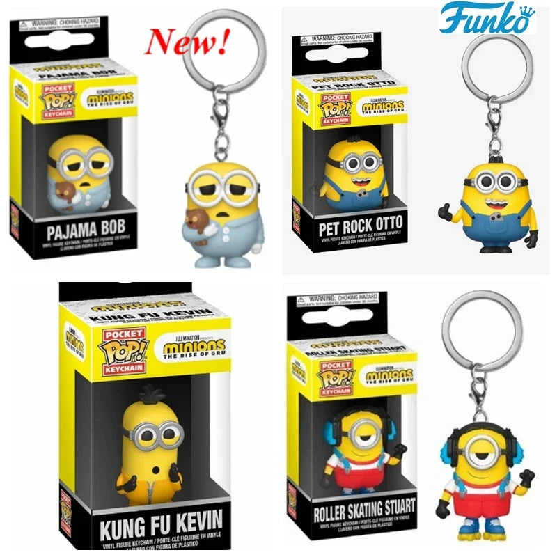 2024 NEW Funko Pop keychain Despicable Minions Me