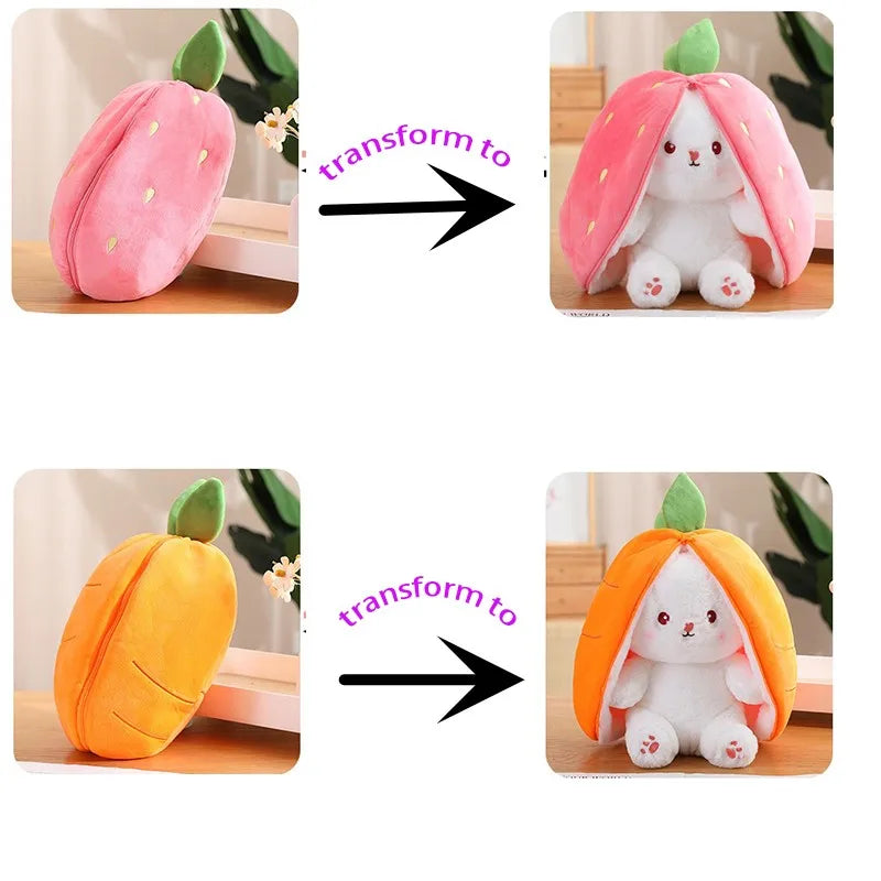 18CM Creative Carrot Strawberry Rabbit