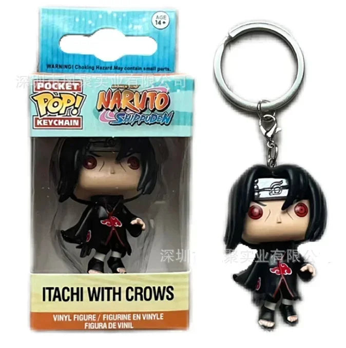 Funko POP NARUTOs  Pocket Keychain Model Toys Gifts