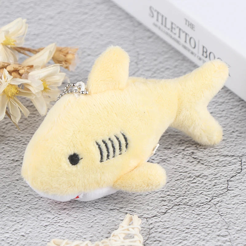 12CM key chain shark plush