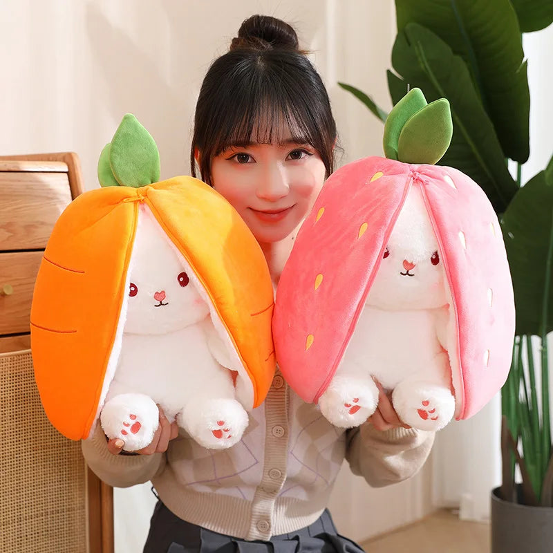 18CM Creative Carrot Strawberry Rabbit