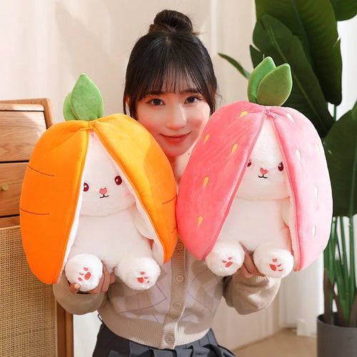 18CM Creative Carrot Strawberry Rabbit