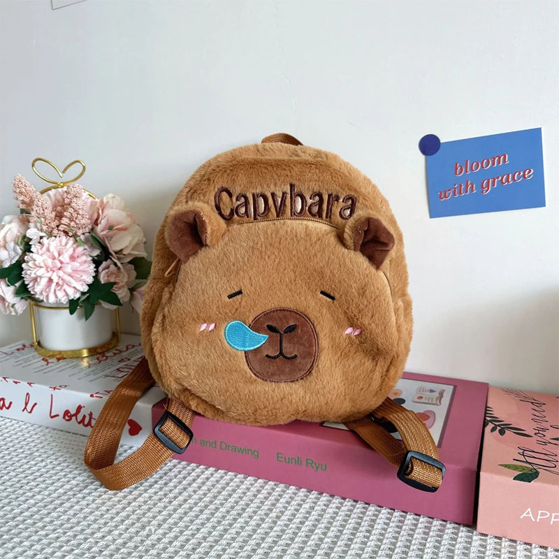 Kapibara Plush Backpack